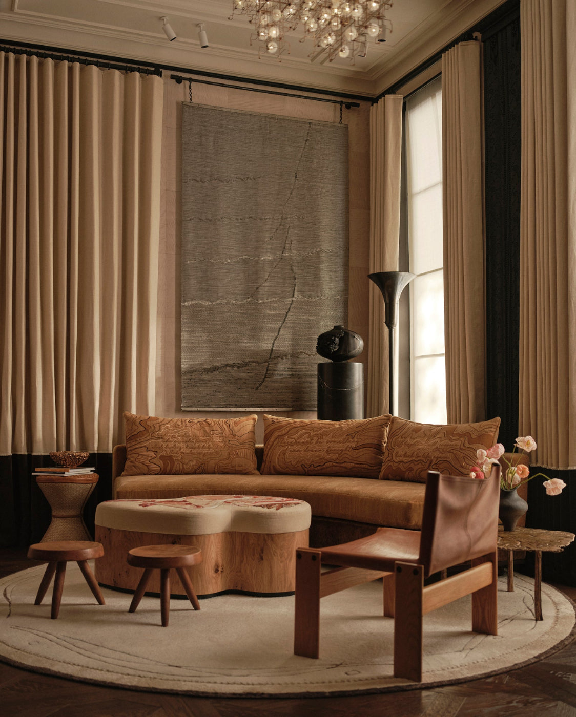WowHouse Thread - The Patti Smith Sofa - Bespoke Machine Embroidery for Spinocchia Freund