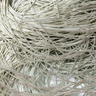 Silver RoughGoldwork Embroidery Bullion Close Up