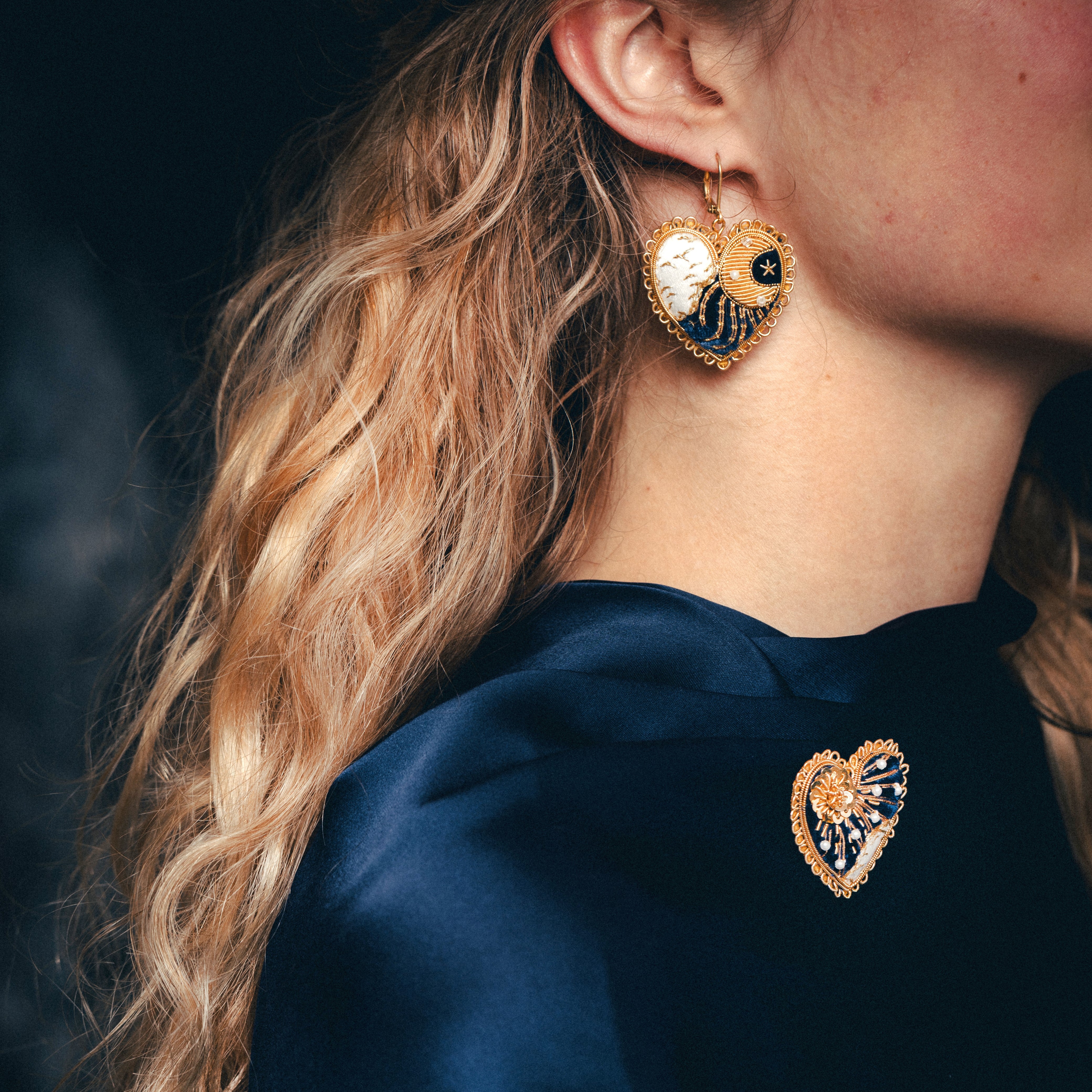 The Astrologer's Heart Earrings (14746784661882)