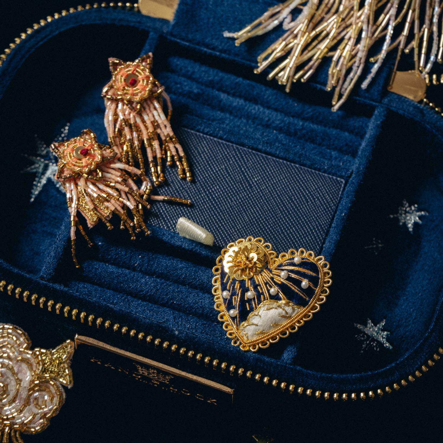 The Astrologer's Heart Brooch – Hand & Lock