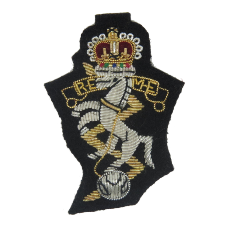 ROYAL ELECTRICAL MECHANICAL ENGINEERS BERET BADGE (4334342045768)