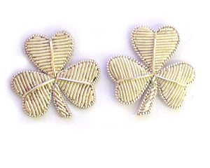 IRISH GUARDS SHAMROCK NCO MESS COLLAR BADGE (4334350762056)