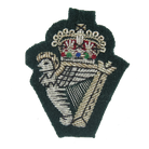 ROYAL IRISH REGIMENT BERET BADGE ON RANGER GREEN (4334342307912)