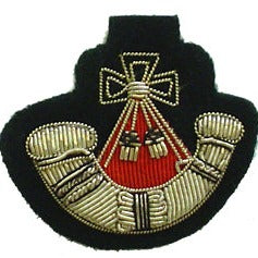 LIGHT INFANTRY BRIGADE BERET BADGE ON RIFLE GREEN (4334339948616)