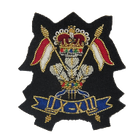 9TH/12TH ROYAL LANCERS BERET BADGE (4344045502536)