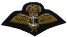 ROYAL NAVY FLEET ARM - MESS WINGS ON BLACK (4334368653384)