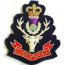 QUEENS OWN HIGHLANDER BLAZER BADGE (4334346240072)