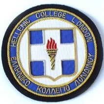 HELLENIC COLLEGE BLAZER BADGE (LARGE) (4334389723208)