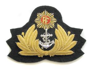 IRISH NAVY CAP BADGE (4334369472584)