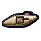 TANK REGIMENT ARM TANK GOLD (4334331166792)