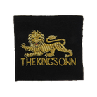 KING'S OWN REGIMENT BLAZER BADGE (4334345420872)