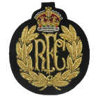 ROYAL FLYING CORPS BLAZER BADGE WITH KING'S CROWN (4334376222792)