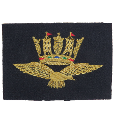 ROYAL NAVY AIR SERVICE BLAZER BADGE (4334355677256)