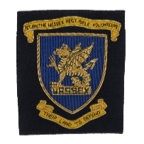 Wessex Regt riffle volunteers blazer badge (4334452834376)