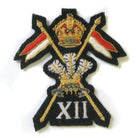 12TH ROYAL LANCERS BLAZER BADGE