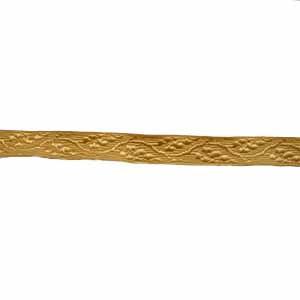 OAK LEAF - GOLD RAYON 3/8 INCH (4344147542088)