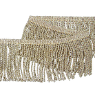 Gold Mylar thread Fringe (3 INCH DROP) (4344142004296)