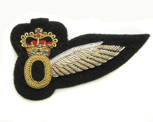 ARMY AIR CORPS HALF WING NO.1 DRESS "O" OBSERVER ON NAVY 