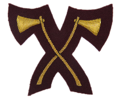 CROSSED AXES NO.1 DRESS - INFANTRY PIONEER (4334320746568)