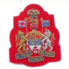 Canadian Royal Arms No1 Dress on Scarlet (4334413578312)