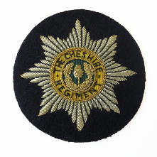 CHESHIRE REGIMENT BLAZER BADGE (4334344339528)