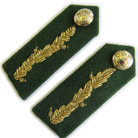 General's Service Dress Oakleaf Gorgets Dental Green (4334491729992)