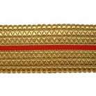 Gold/Red Belt Lace - 2 W/M Gold, 2 Inches (4344149737544)
