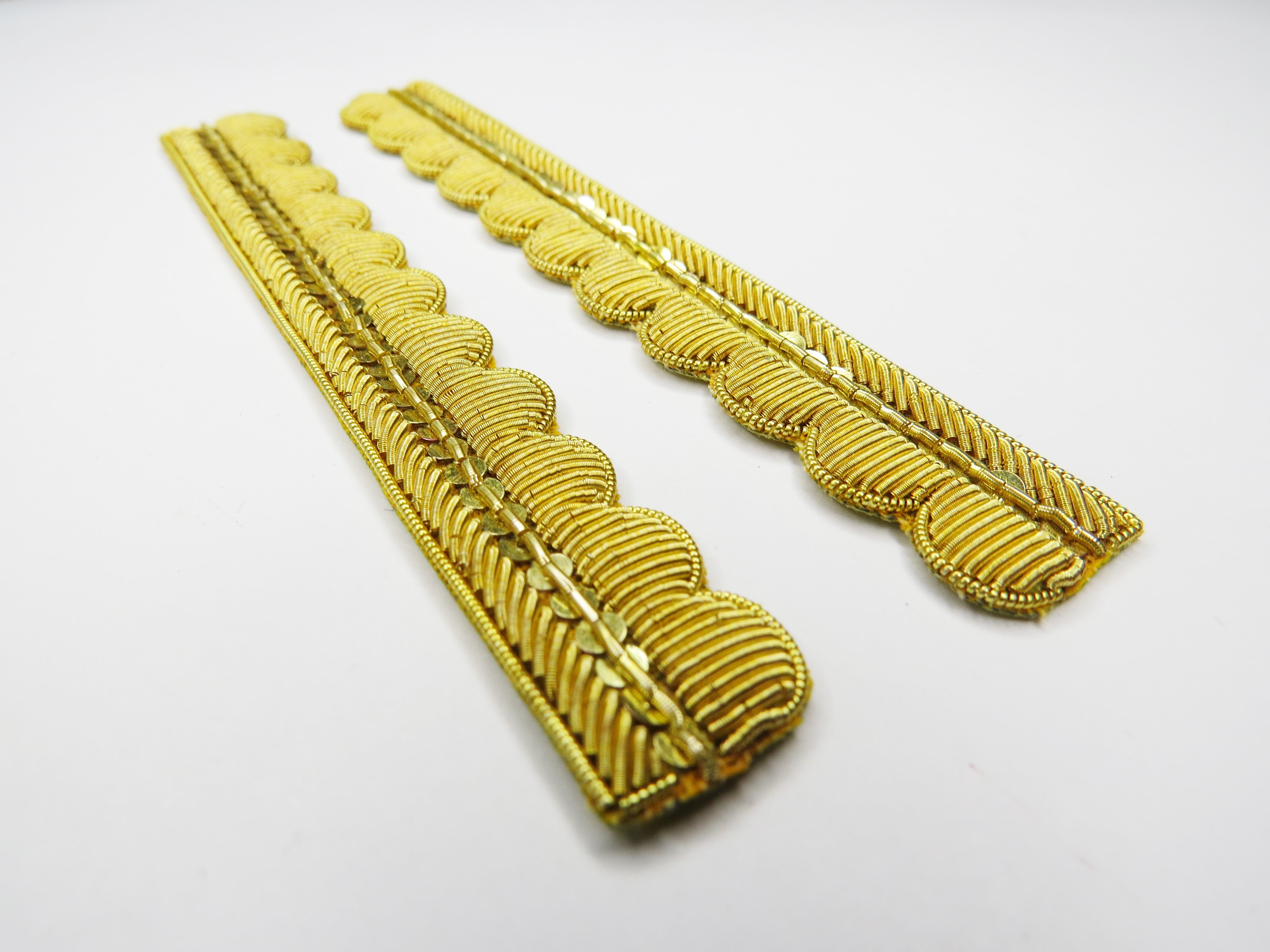 Repeat Pattern Coat Edging Gold (4334445953096)