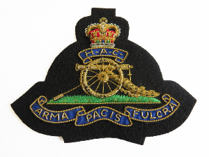 HONOURABLE ARTILLERY COMPANY BLAZER BADGE