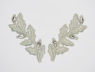 Repeat Pattern Oak Leaf (with acorn) Silver (4334447034440)