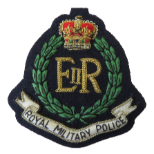 ROYAL MILITARY POLICE BLAZER BADGE (4334346928200)