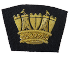 ROYAL NAVY BLAZER BADGE (All Gold) (4334369144904)