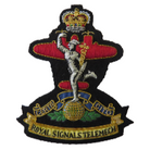 ROYAL SIGNALS TELEMECH BLAZER BADGE (4334347878472)