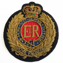 ROYAL ENGINEERS BLAZER BADGE (4334346698824)