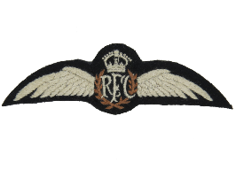 Royal Flying Corp Silk Wings with King's Crown