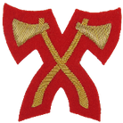 CROSSED AXES NO.1 DRESS - INFANTRY PIONEER (4334320746568)