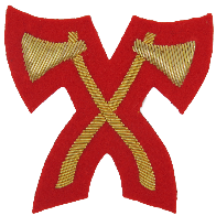 CROSSED AXES NO.1 DRESS - INFANTRY PIONEER (4334320746568)