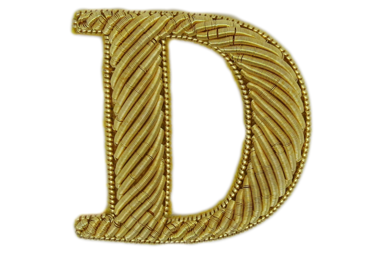 Serif Gold Embroidered Letters (4382370365512)