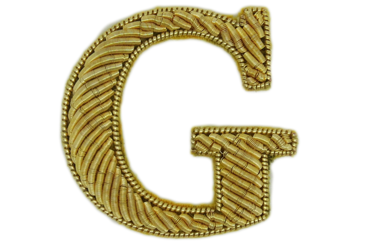 Serif Gold Embroidered Letters (4382370365512)