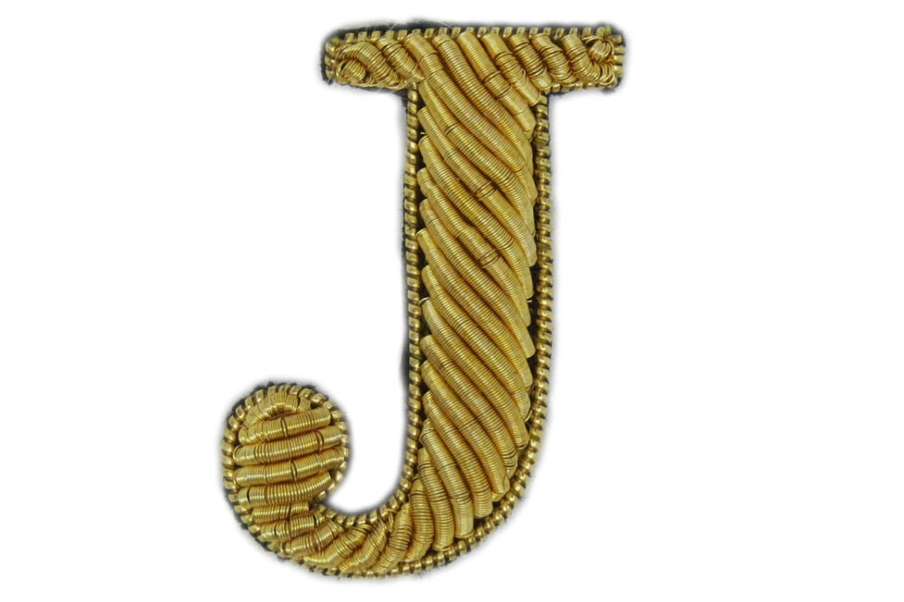 Serif Gold Embroidered Letters (4382370365512)