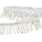 Silver thread Fringe (3/4 Inch) (4334636990536)