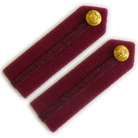Staff No 1 Dress Gorgets Medical Maroon (4334496186440)