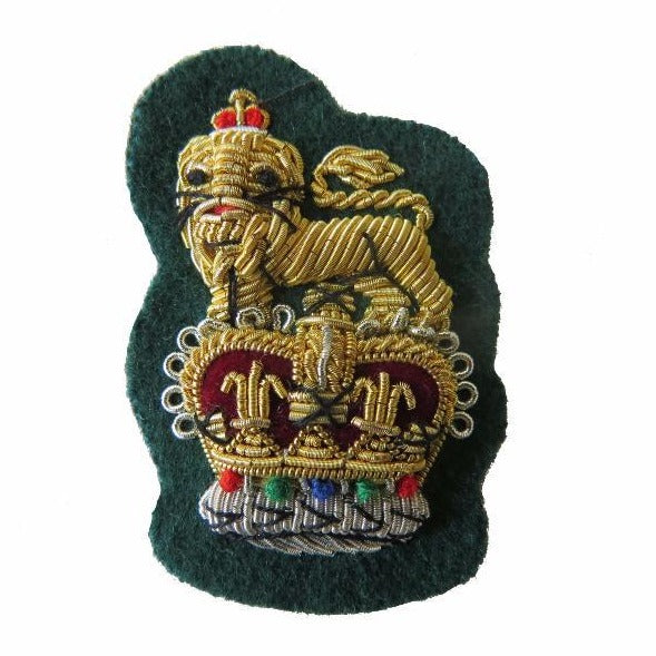 英国海軍士官ベレー帽章 - 黒 – Hand & Lock