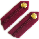 Staff Service Dress Gorgets Medical Maroon (4334493007944)