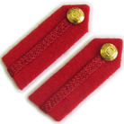 Staff Service Dress Gorgets Scarlet (4334494285896)
