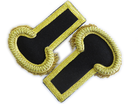 Theatre epaulettes gold on black (4334489305160)