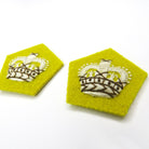 Wessex Yeomanry Officer Guernsey Rank Crowns Yellow (6254170669235)